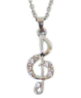 Treble Clef Necklace