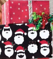 Bearded Santa and OMG Holiday Reversible 2 Roll Set