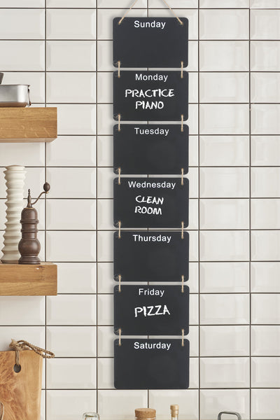 DAYS OF THE WEEK CHALKBOARDS