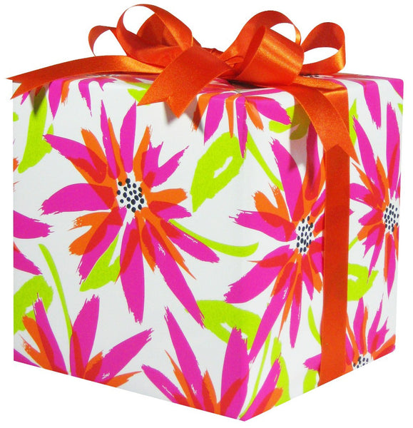 Brushed Floral Heavy Duty Wrapping Paper