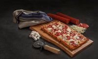Gourmet Flatbread Pepperoni Pizza